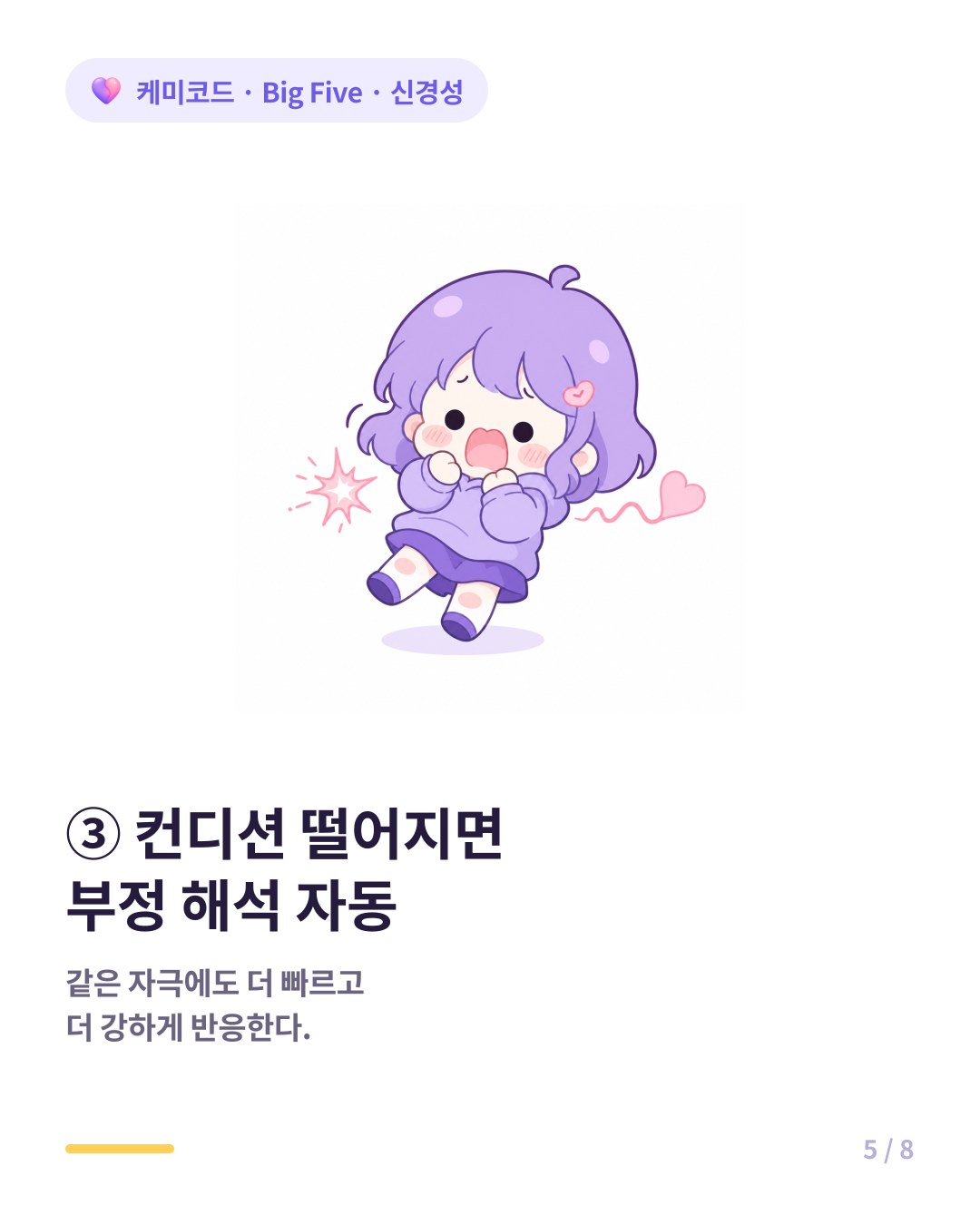 신경성 높으면 컨디션 떨어질 때 부정 해석이 자동이다