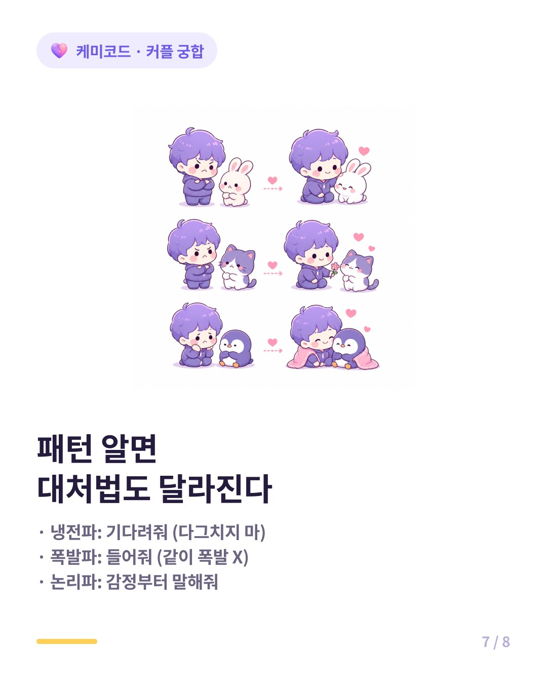 갈등 패턴 읽으면 대처법이 달라진다 냉전파에게는 기다려주기 폭발파에게는 들어주기